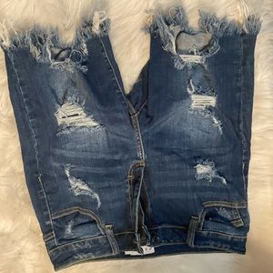 Cello mid thigh large shorts.